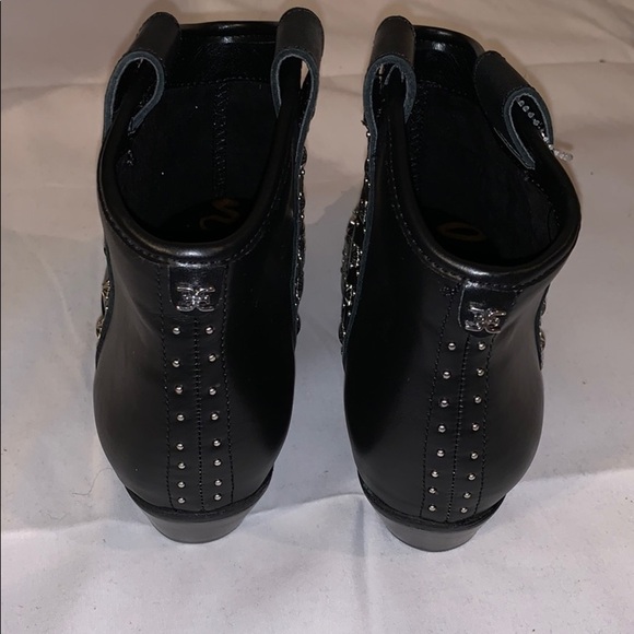 New Sam Edelman studded ankle boots size-8 - Picture 3 of 5
